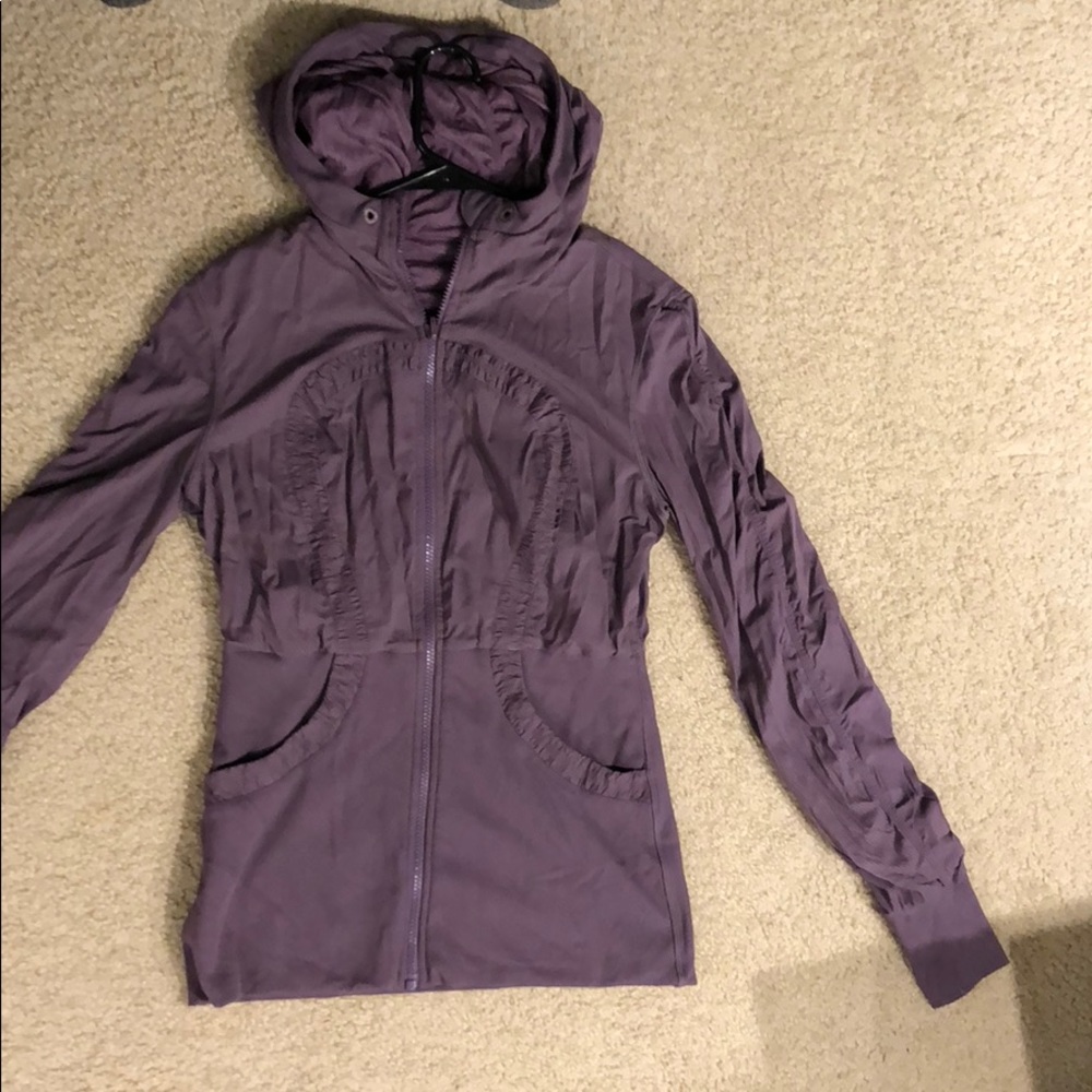 Lulu lemon dance zip up